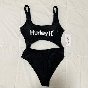 Hurley Cutout One Piece Swimsuit